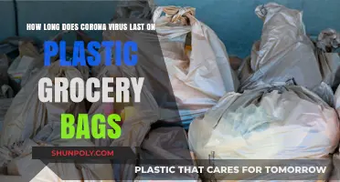 Corona Virus Survival Time on Plastic Grocery Bags: What You Need to Know