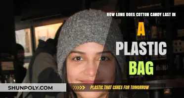 Preserving Sweetness: Cotton Candy's Shelf Life in Plastic Bags Explained