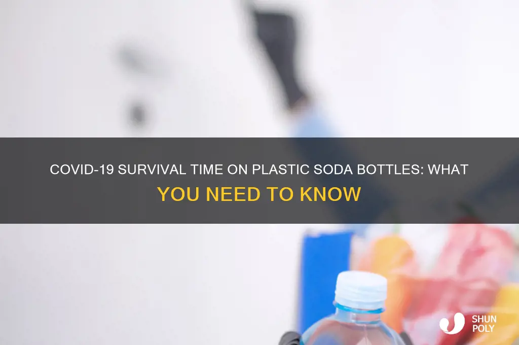 how long does covid 19 last on plastic soda bottles