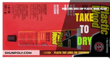 DAP Plastic Wood Filler Drying Time: A Comprehensive Guide
