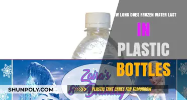 Frozen Water in Plastic Bottles: Shelf Life and Storage Tips