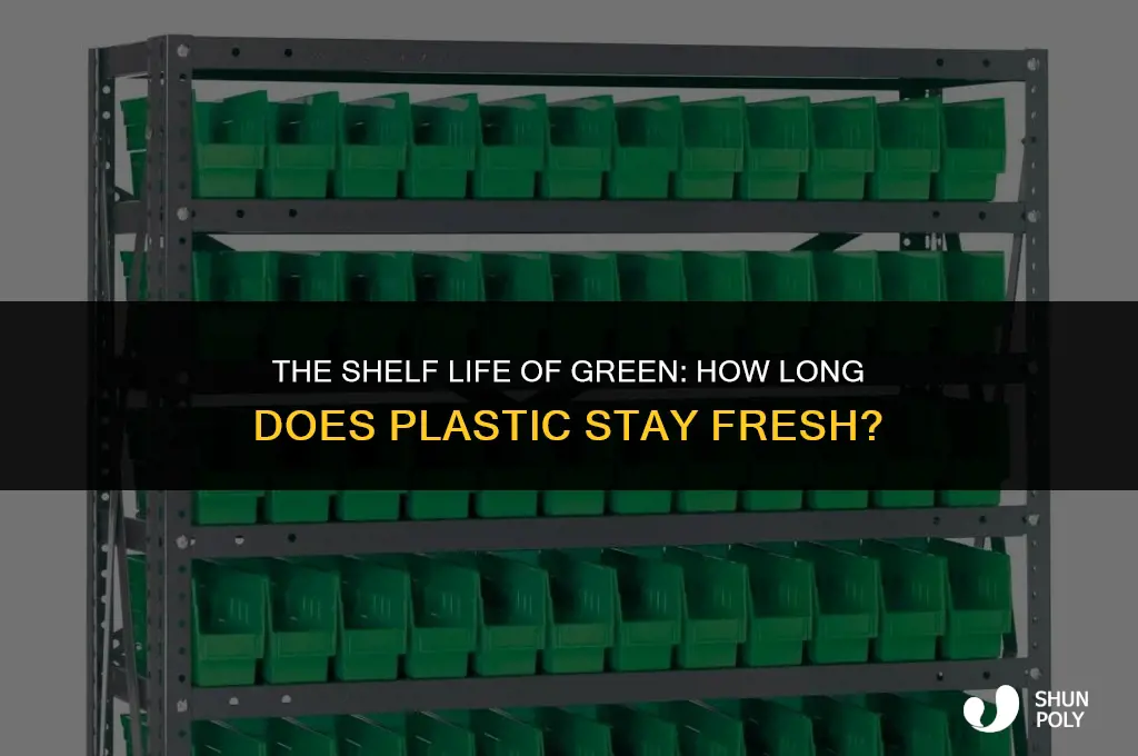 how long does green stuff stay plastic