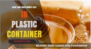Honey's Longevity in Plastic Containers