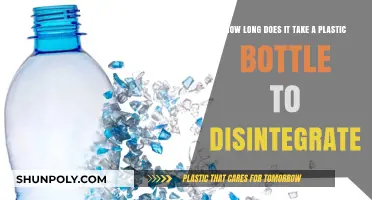 Plastic Bottle Breakdown: Understanding Disintegration Time and Environmental Impact