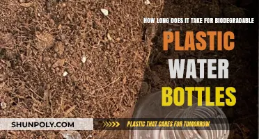 Biodegradable Plastic Water Bottles: Understanding Their Decomposition Timeline
