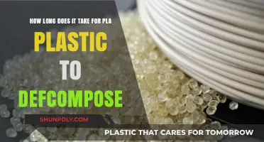 The Decomposition Timeline of PLA Plastic: An In-Depth Look