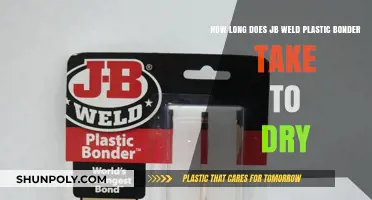 Drying Time of JB Weld Plastic Bonder: A Comprehensive Guide