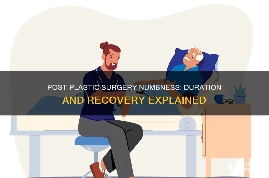 how long does numbness last after plastic surgery