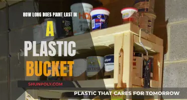 Paint Lifespan in Plastic Buckets: How Long Does it Last?