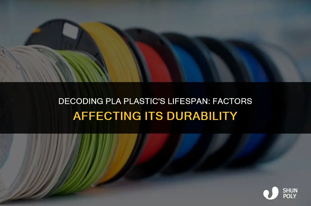 how long does pla plastic last when worn out