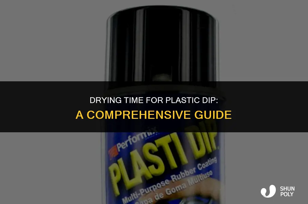 how long does plastic dip take to dry