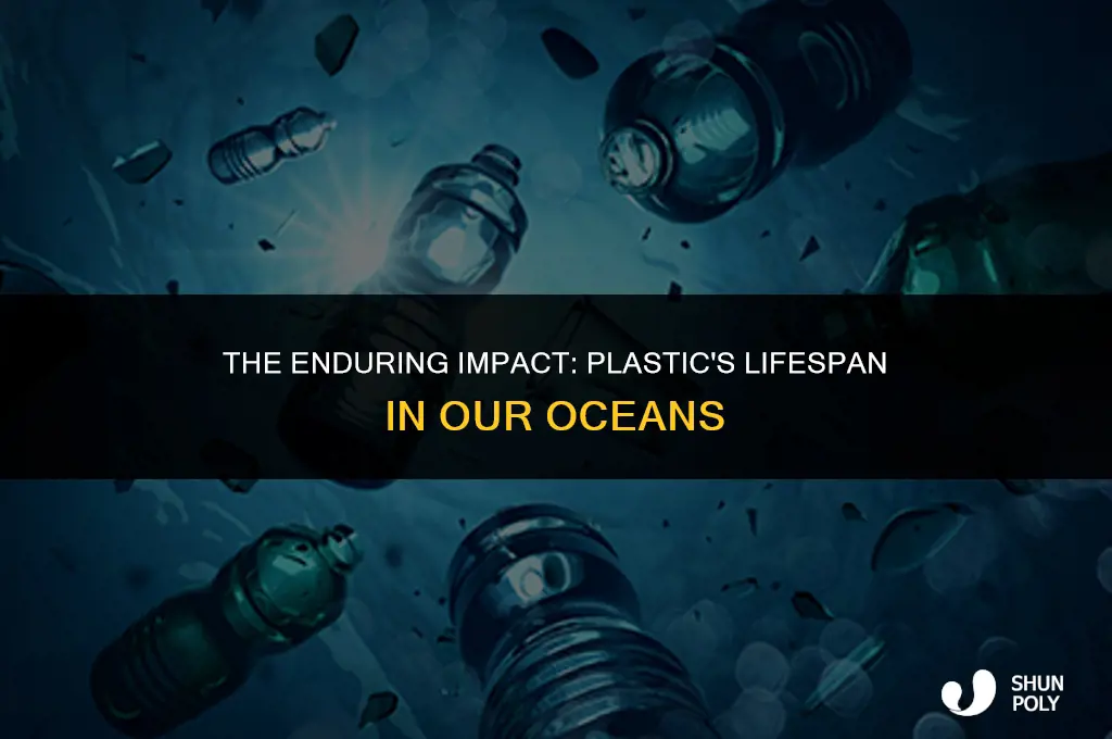 how long does plastic last in the oceam