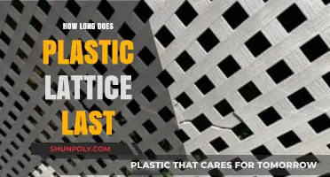 Durability Unveiled: The Lifespan of Plastic Lattice Explained