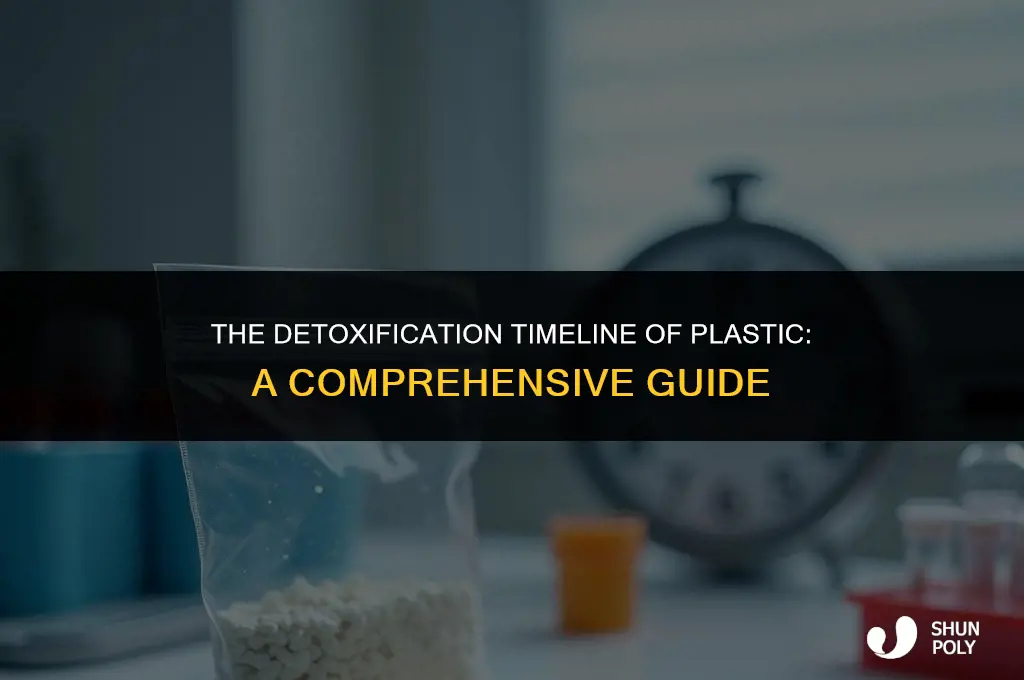 how long does plastic to detoxify