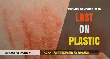 Poison Ivy Oil Persistence: How Long It Lasts on Plastic Surfaces