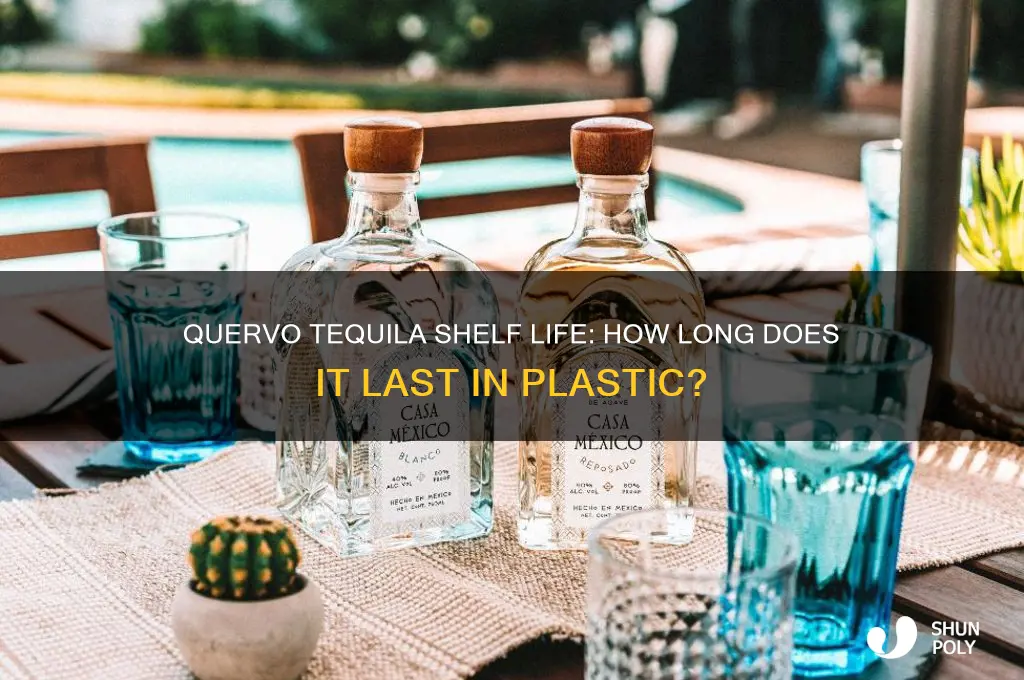 how long does quervo tequila last in the plastic bottle