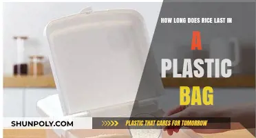 Rice Storage Tips: How Long Does Rice Last in Plastic Bags?