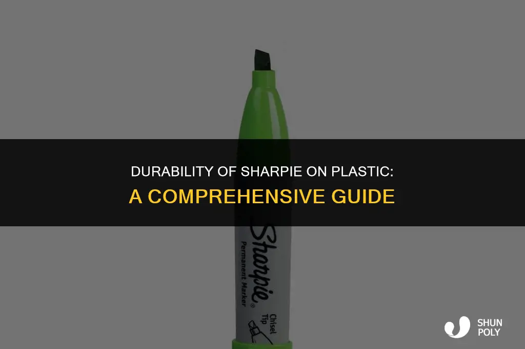 how long does sharpie last on plastic