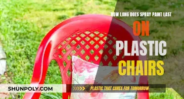 Spray Paint Longevity on Plastic Chairs: How Long Does it Last?