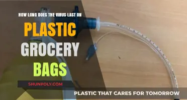 Virus Survival Time on Plastic Grocery Bags: What You Need to Know