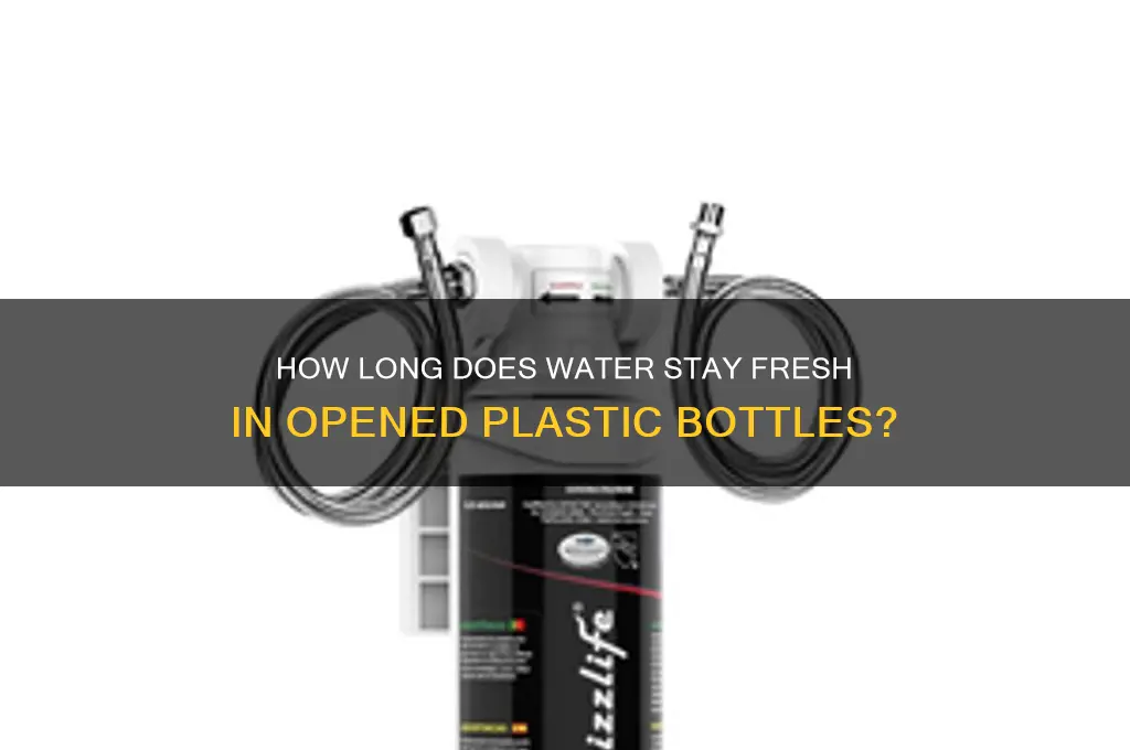 how long does water last in plastic bottles after opening