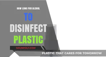 Alcohol's Disinfecting Power: How Long Does It Take on Plastic?