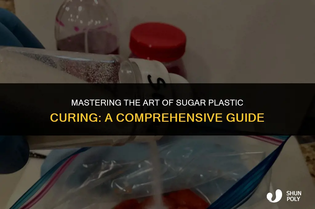 how long for sugar plastic to cure