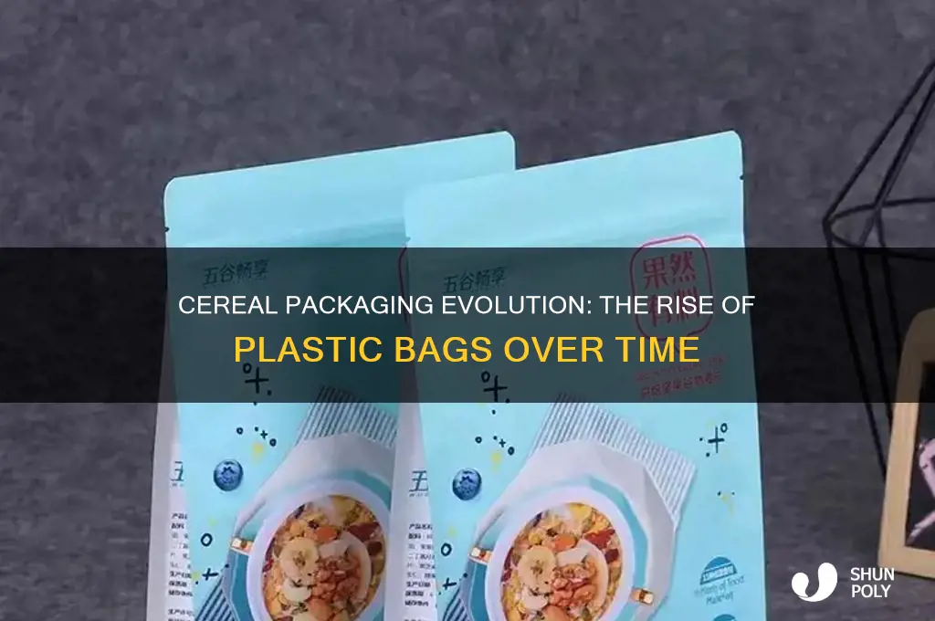 how long has cereal been in plastic bags