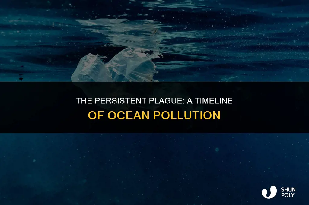 how long has ocean pollution been a problem