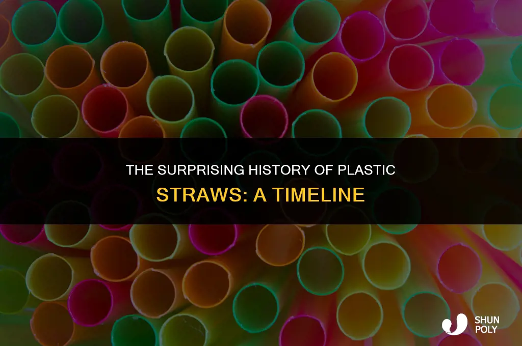 how long has plastic straws been around