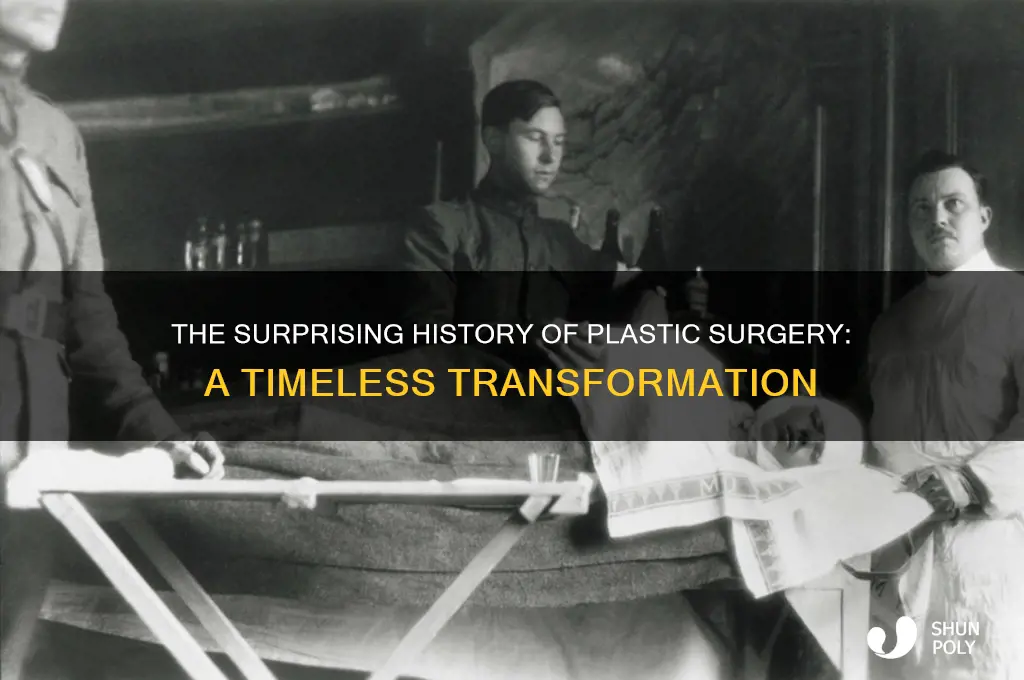 how long has plastic surgery been around