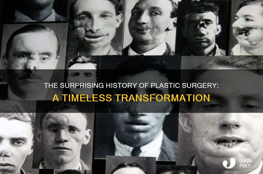 how long has plastic surgery existed
