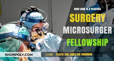 Understanding the Duration of Plastic Surgery Microsurgery Fellowships