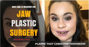 Jaw Plastic Surgery Recovery Timeline: What to Expect After Surgery