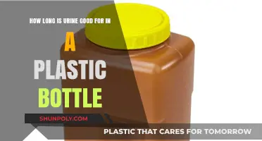 Urine Storage: How Long Does It Last in Plastic Bottles?