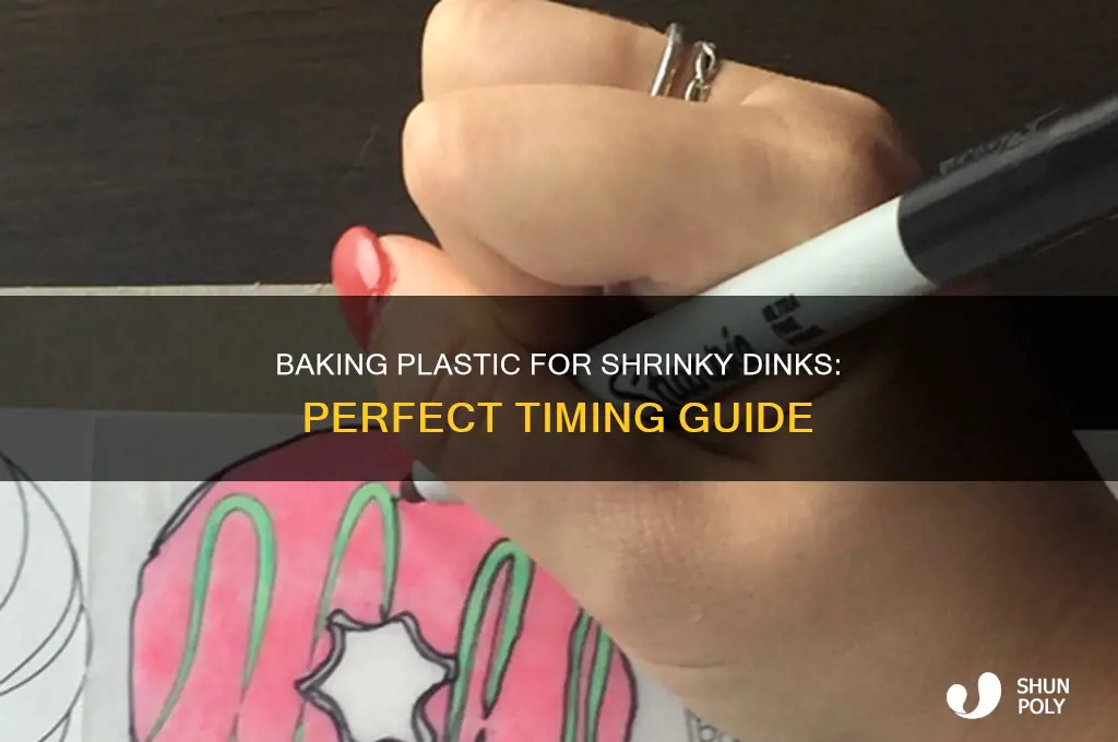 how long to bake plastic to make sriny dinks
