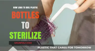 Sterilizing Plastic Bottles: Optimal Boiling Time for Safe Use