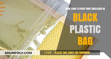 Optimal Duration for Enclosing Bee Hives in Black Plastic Bags