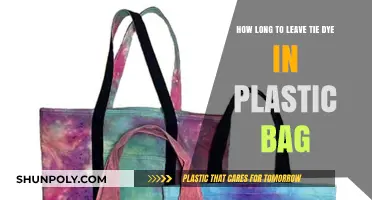 Perfect Tie Dye: Ideal Time to Keep Fabric in Plastic Bag
