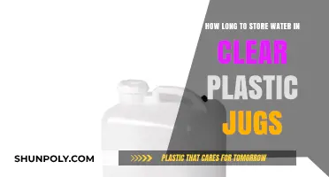 Storing Water Safely: Clear Plastic Jugs' Shelf Life Explained