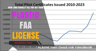 How Long Does It Take to Get Your FAA Plastic License?