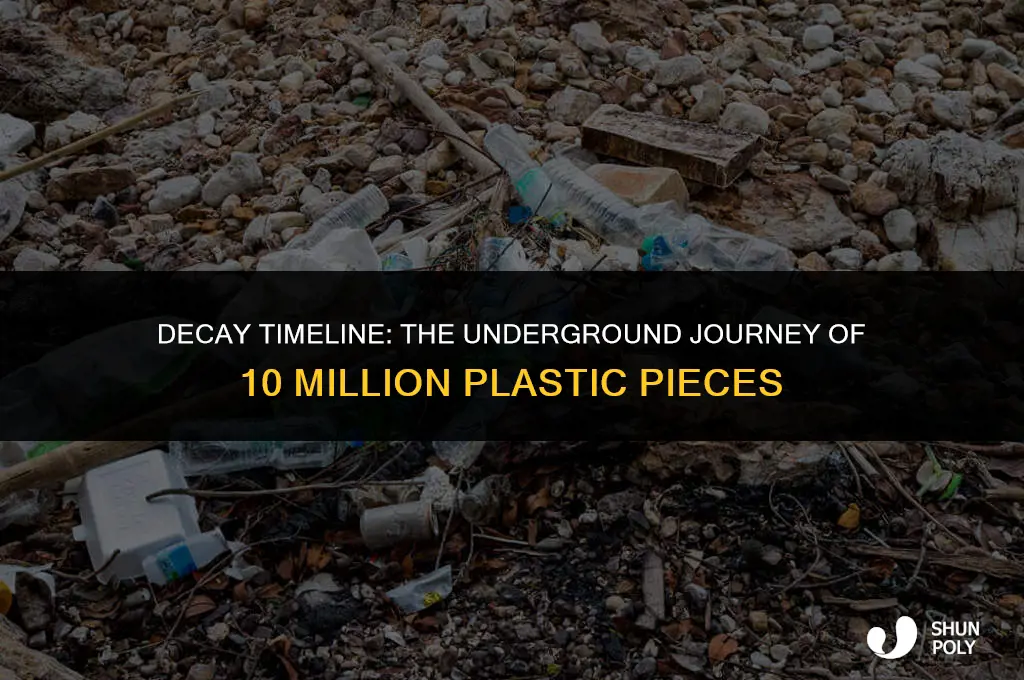how long will 10 mil plastic last underground