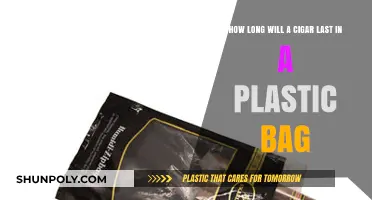Cigar Storage in Plastic Bags: How Long Will It Last?