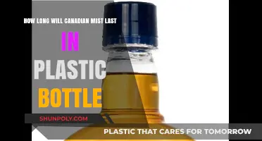 Canadian Mist Shelf Life: How Long Does It Last in Plastic?