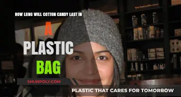 Preserving Sweetness: Cotton Candy's Shelf Life in Plastic Bags Explained