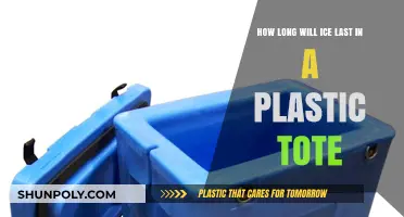 Chill Retention: The Lifespan of Ice in Plastic Totes Explained