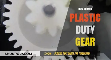 Easing the Tension: A Guide to Loosening Plastic Duty Gear
