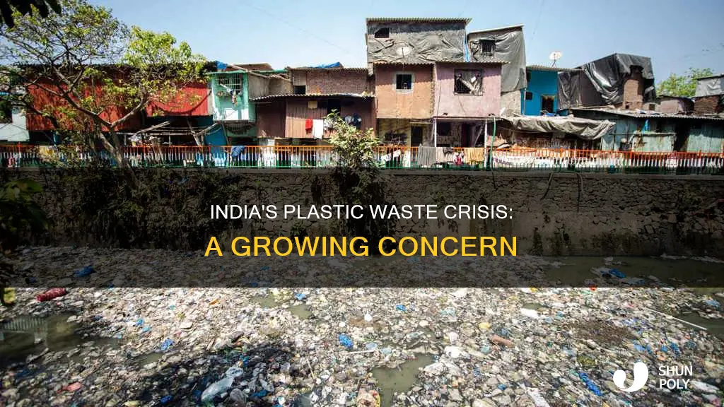 how m7ch plastic waste does india have
