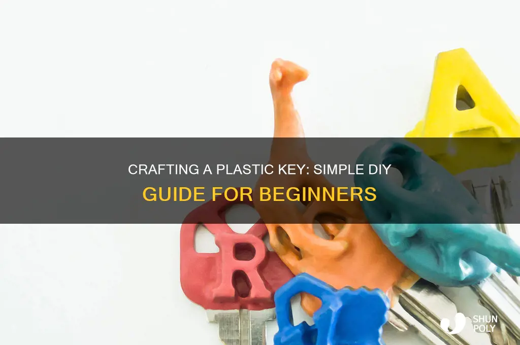 how make a plastic key