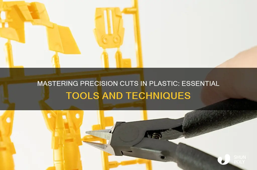 how make a precision cut in plastic